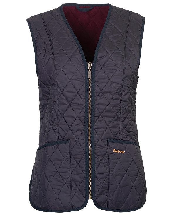 Barbour Betty Fleece Liner Mørkeblå | BABO89423