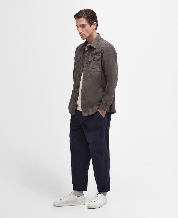 Barbour Bidlam Overshirt Grå | BABO87956