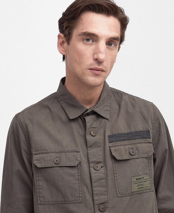 Barbour Bidlam Overshirt Grå | BABO87956