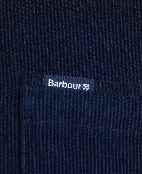 Barbour Blair Tailored Fit Shirt Mørkeblå | BABO87823