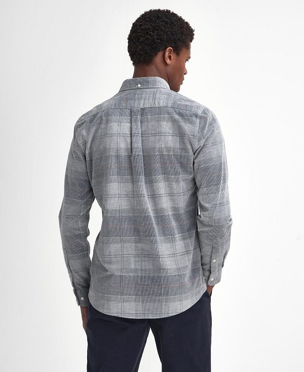 Barbour Blair Tailored Long-sleeved Shirt Blå | BABO87822