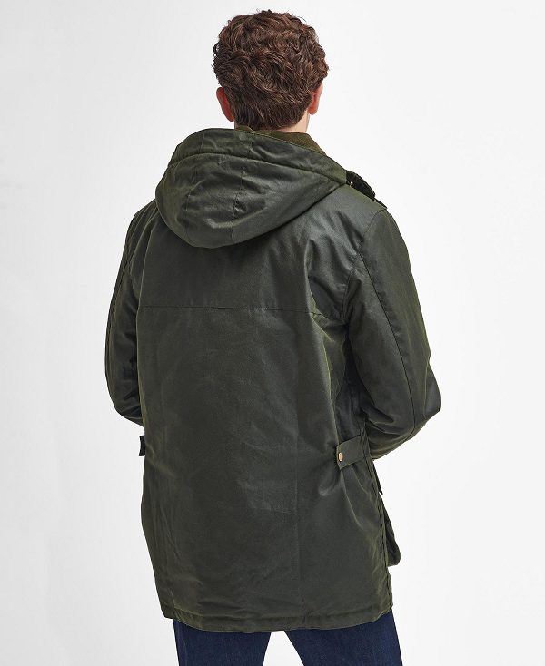 Barbour Bleaberry Waxed Jacket Olivengrøn | BABO87269