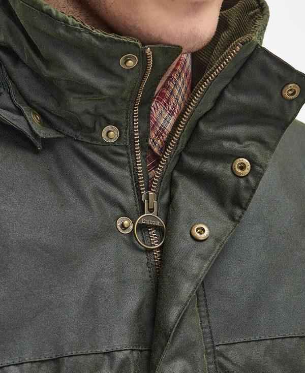 Barbour Bleaberry Waxed Jacket Olivengrøn | BABO87269