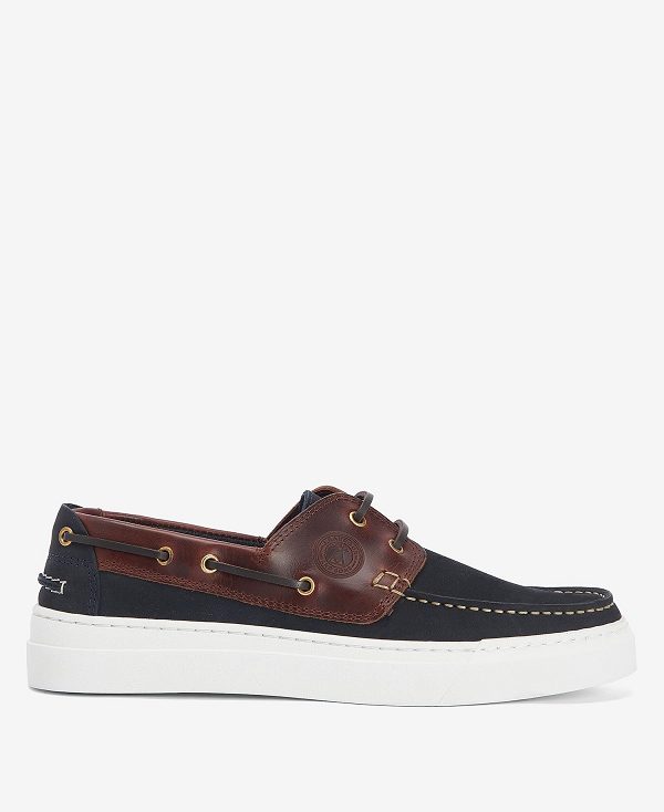 Barbour Bosun Shoes Blå | BABO88903