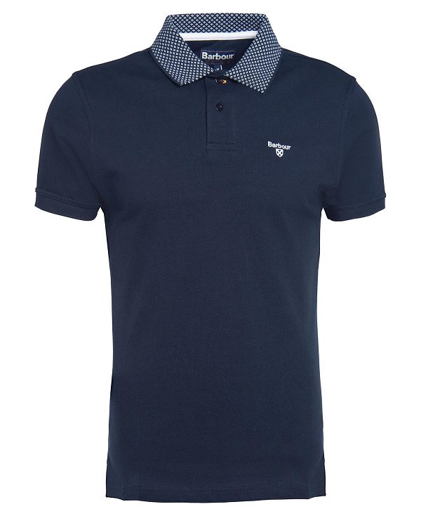 Barbour Bothain Polo Shirt Mørkeblå | BABO88062