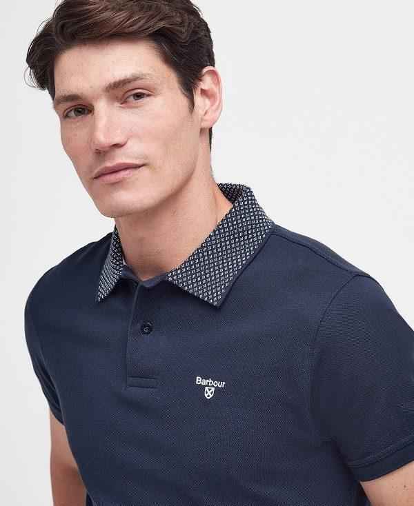 Barbour Bothain Polo Shirt Mørkeblå | BABO88062