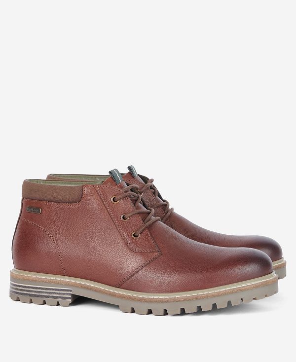 Barbour Boulder Chukka Boots Brune | BABO88858