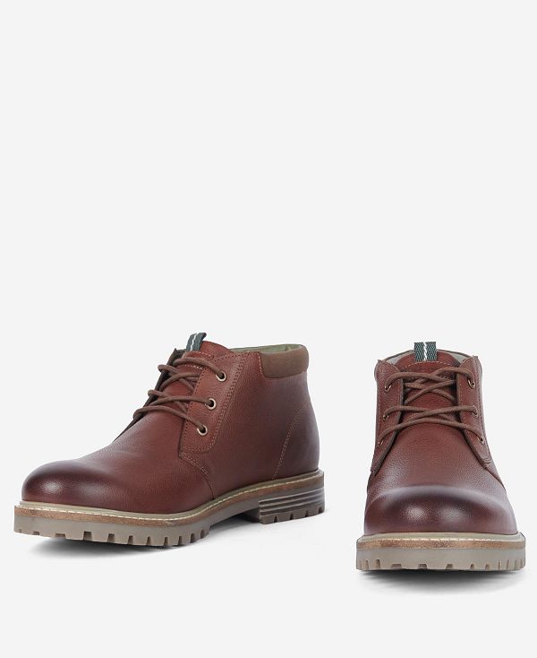 Barbour Boulder Chukka Boots Brune | BABO88858