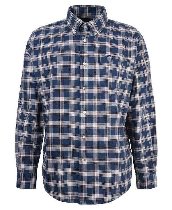 Barbour Bowburn Regular Fit Shirt Mørkeblå | BABO87896