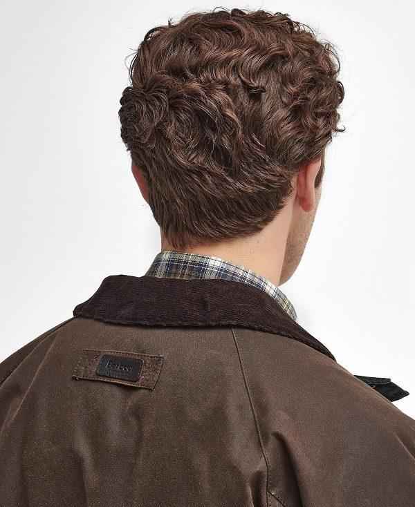 Barbour Bowland Waxed Jacket Brune | BABO87263