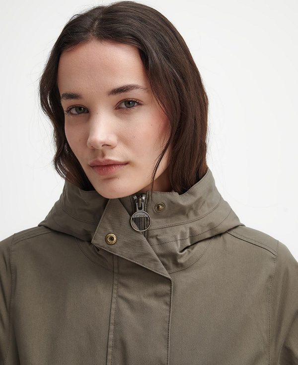 Barbour Bowlees Jacket Khaki | BABO89397