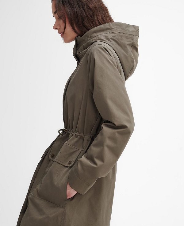 Barbour Bowlees Jacket Khaki | BABO89397