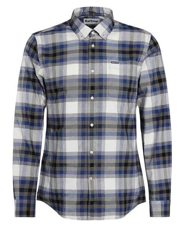 Barbour Bowmont Tailored Shirt Grøn | BABO87660