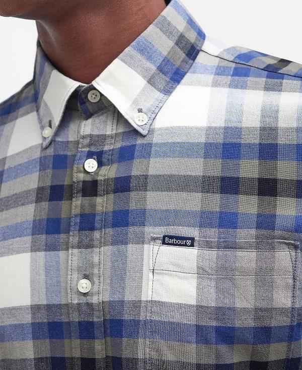 Barbour Bowmont Tailored Shirt Grøn | BABO87660