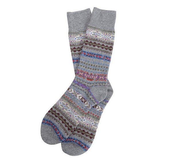 Barbour Boyd Socks Mørkeblå | BABO89148