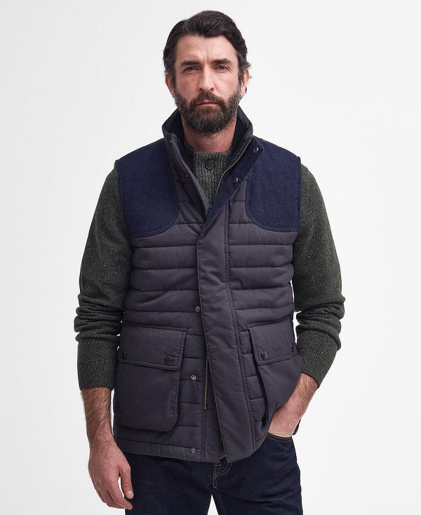 Barbour Bradford Gilet Mørkeblå | BABO87575