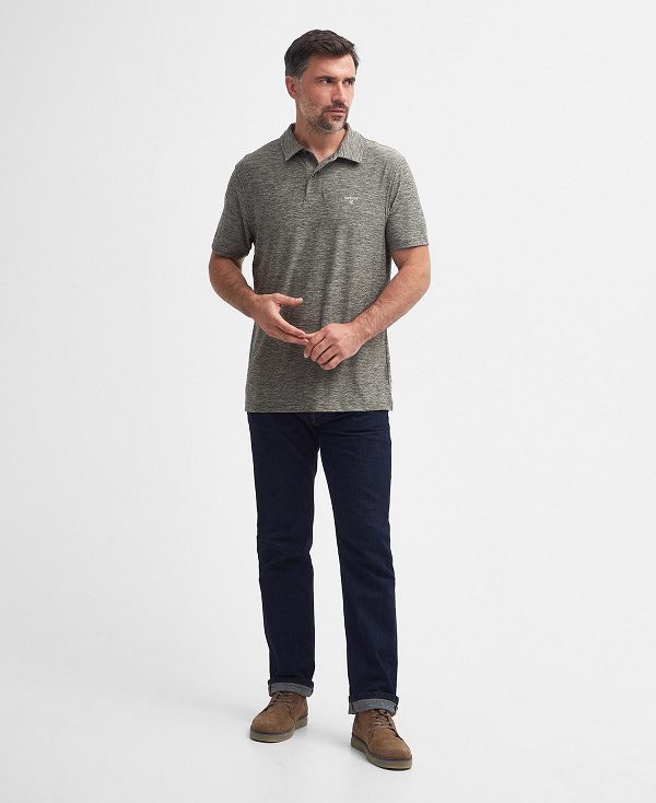 Barbour Bransdale Polo Shirt Olivengrøn | BABO88114