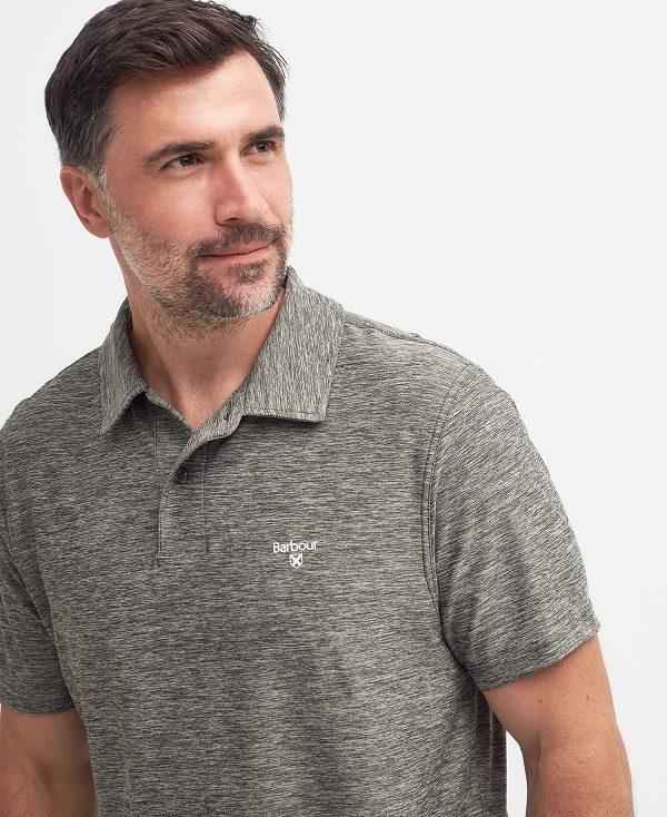 Barbour Bransdale Polo Shirt Olivengrøn | BABO88114