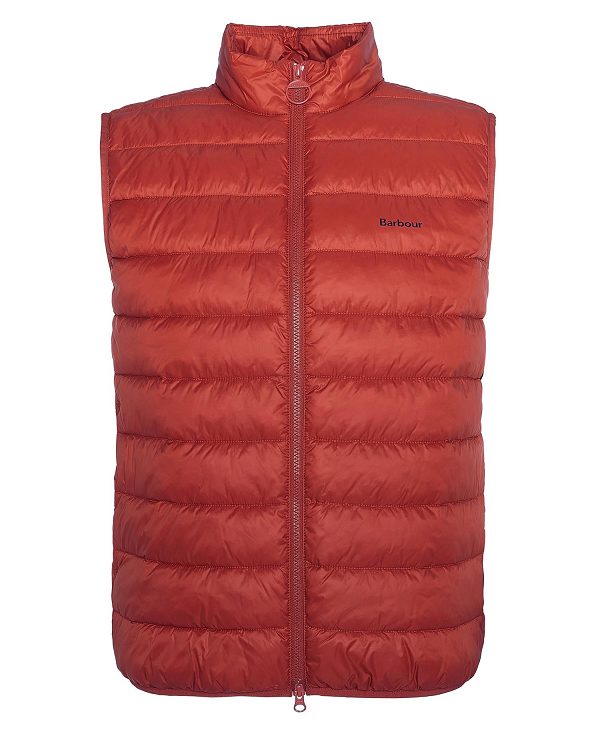 Barbour Bretby Gilet Rød | BABO87571