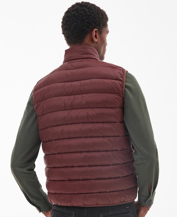 Barbour Bretby Gilet Rød | BABO87576