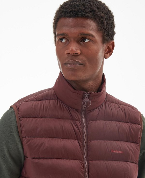 Barbour Bretby Gilet Rød | BABO87576