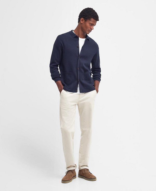 Barbour Brigends Cardigan Mørkeblå | BABO88615