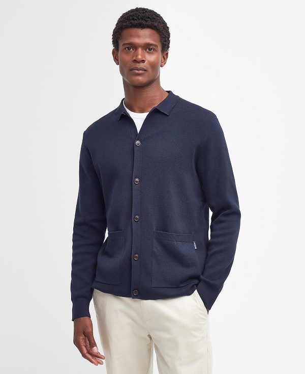 Barbour Brigends Cardigan Mørkeblå | BABO88615