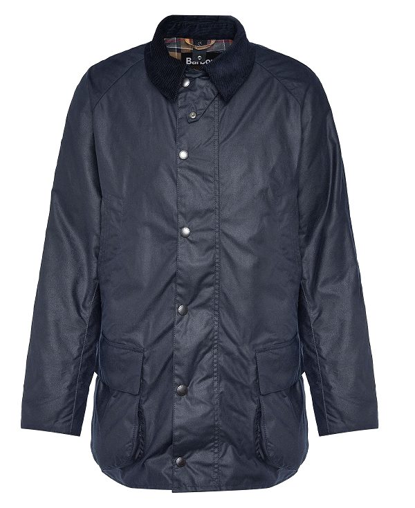 Barbour Bristol Wax Jacket Mørkeblå | BABO87178