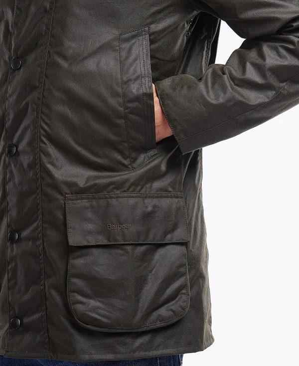 Barbour Bristol Waxed Jacket Olivengrøn | BABO87236