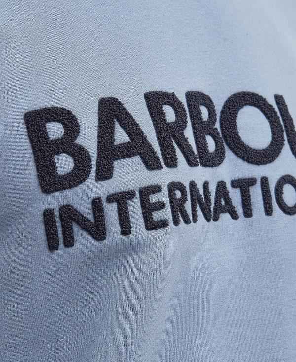 Barbour Brockley Logo Sweatshirt Blå | BABO88467