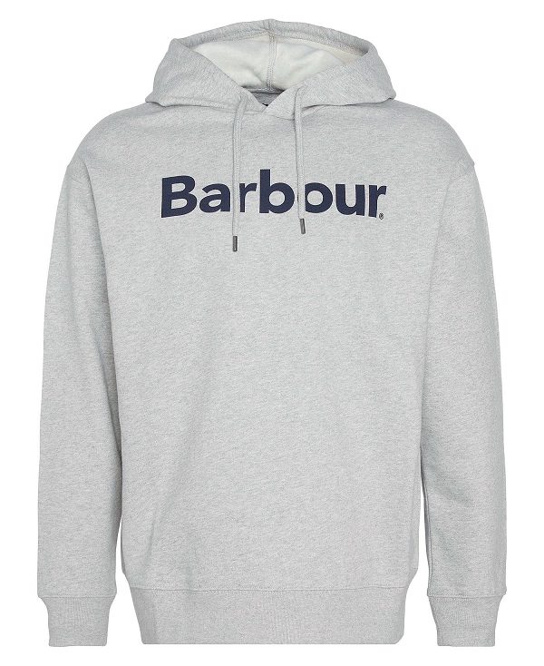 Barbour Brushed Nicholas Oversized Hoodie Grå | BABO88486