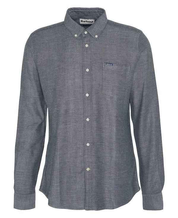 Barbour Buckley Tailored Long-sleeved Shirt Grå | BABO87932