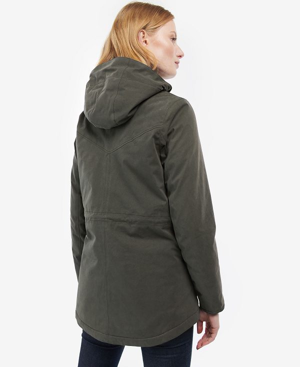 Barbour Buttercup Waterproof Jacket Olivengrøn | BABO89390