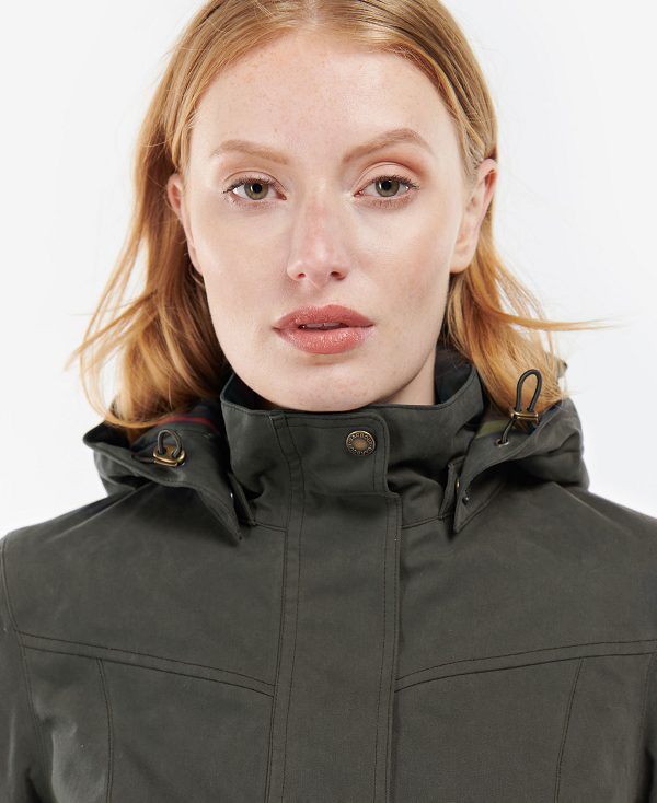 Barbour Buttercup Waterproof Jacket Olivengrøn | BABO89390