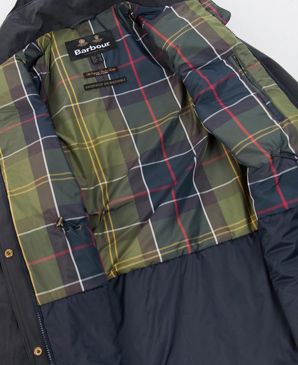 Barbour Buttercup Waterproof Jacket Sort | BABO89392