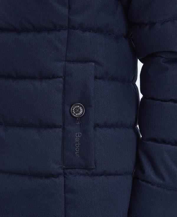 Barbour Camellia Puffer Jacket Mørkeblå | BABO89352