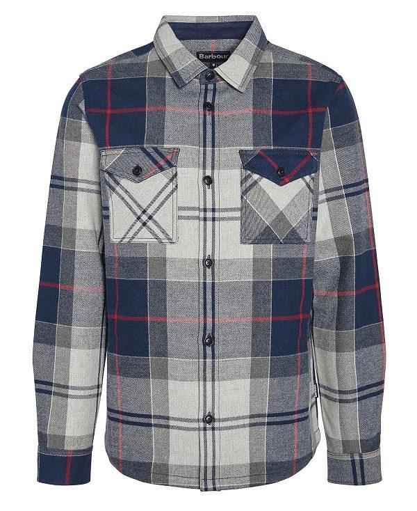 Barbour Cannich Overshirt Blå | BABO88000