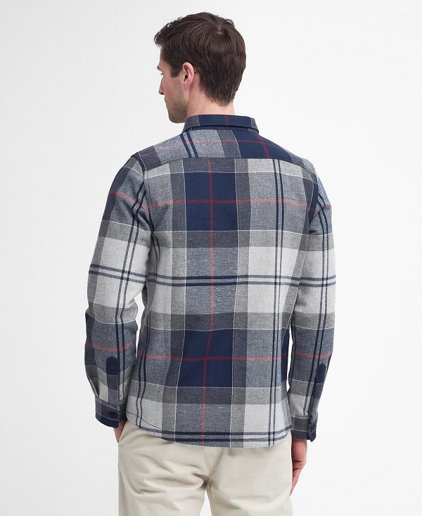 Barbour Cannich Overshirt Blå | BABO88000