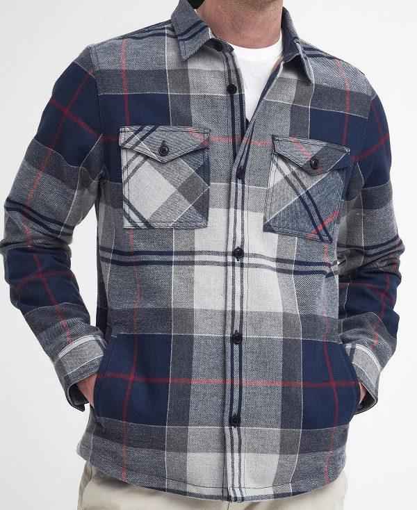 Barbour Cannich Overshirt Blå | BABO88000