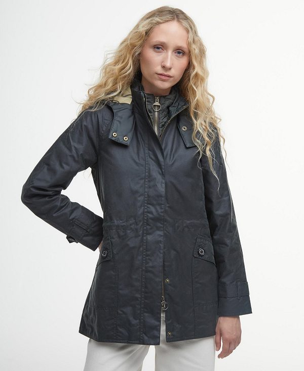 Barbour Cannich Wax Jacket Sort | BABO89206