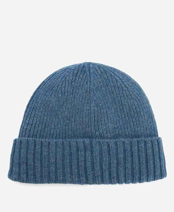 Barbour Carlton Beanie Blå | BABO89044