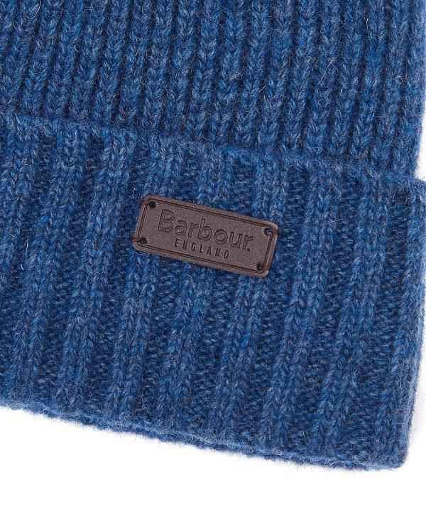 Barbour Carlton Beanie Blå | BABO89044