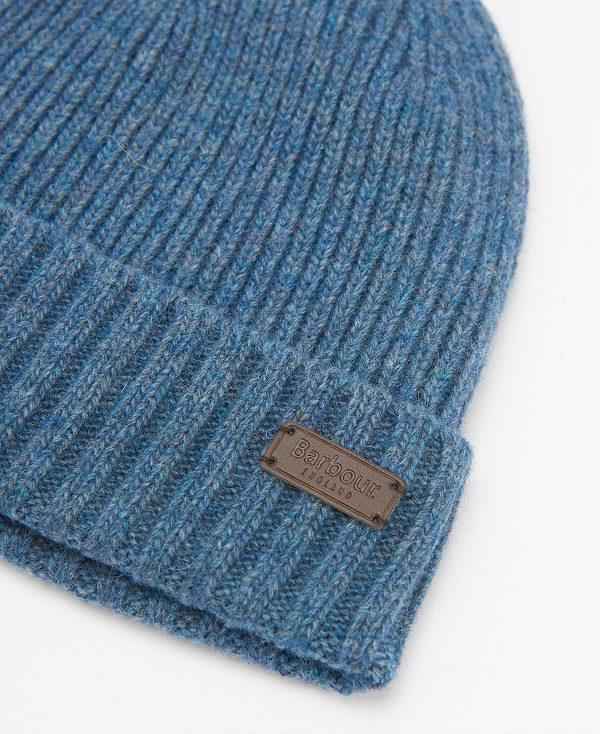 Barbour Carlton Beanie Blå | BABO89044