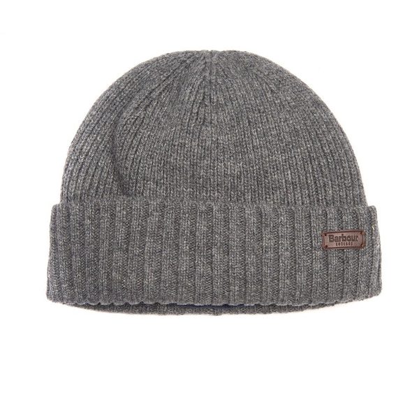 Barbour Carlton Beanie Grå | BABO89038