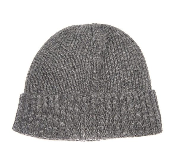 Barbour Carlton Beanie Grå | BABO89038