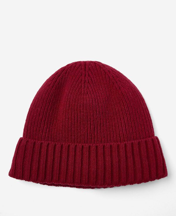 Barbour Carlton Beanie Rød | BABO89036