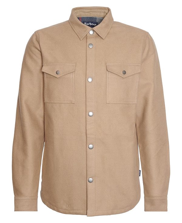 Barbour Carrbridge Overshirt Brune | BABO88009