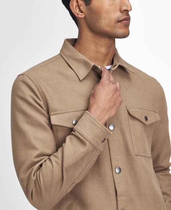 Barbour Carrbridge Overshirt Brune | BABO88009