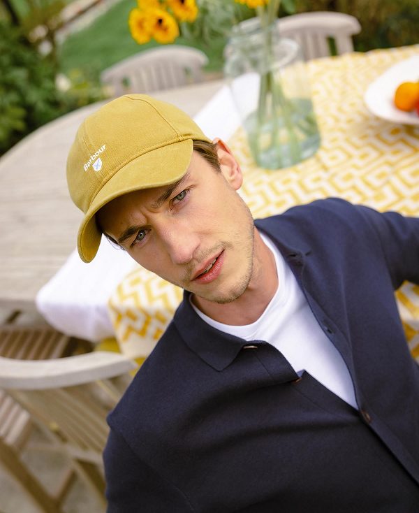 Barbour Cascade Sports Cap Gul | BABO88979