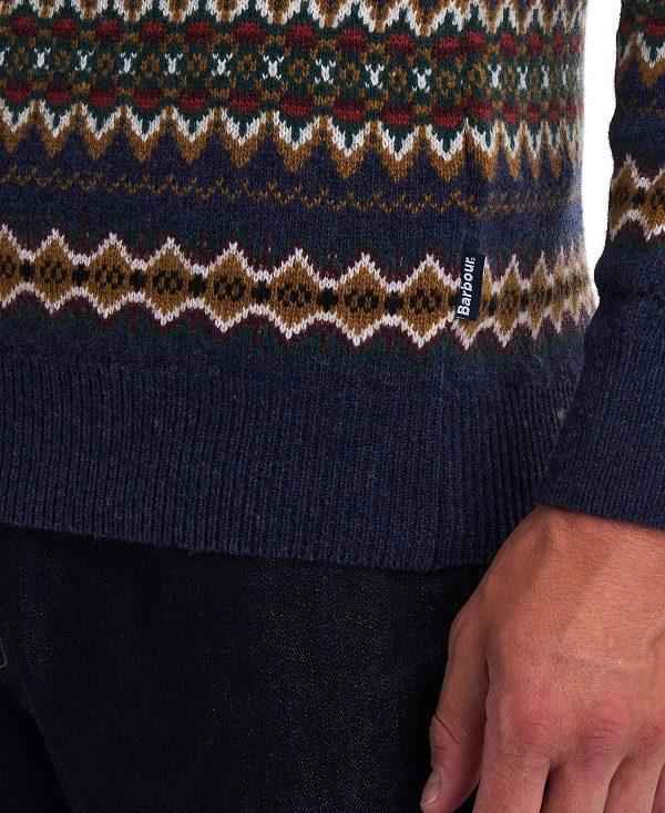 Barbour Case Fair Isle Jumper Flerfarvede | BABO88534